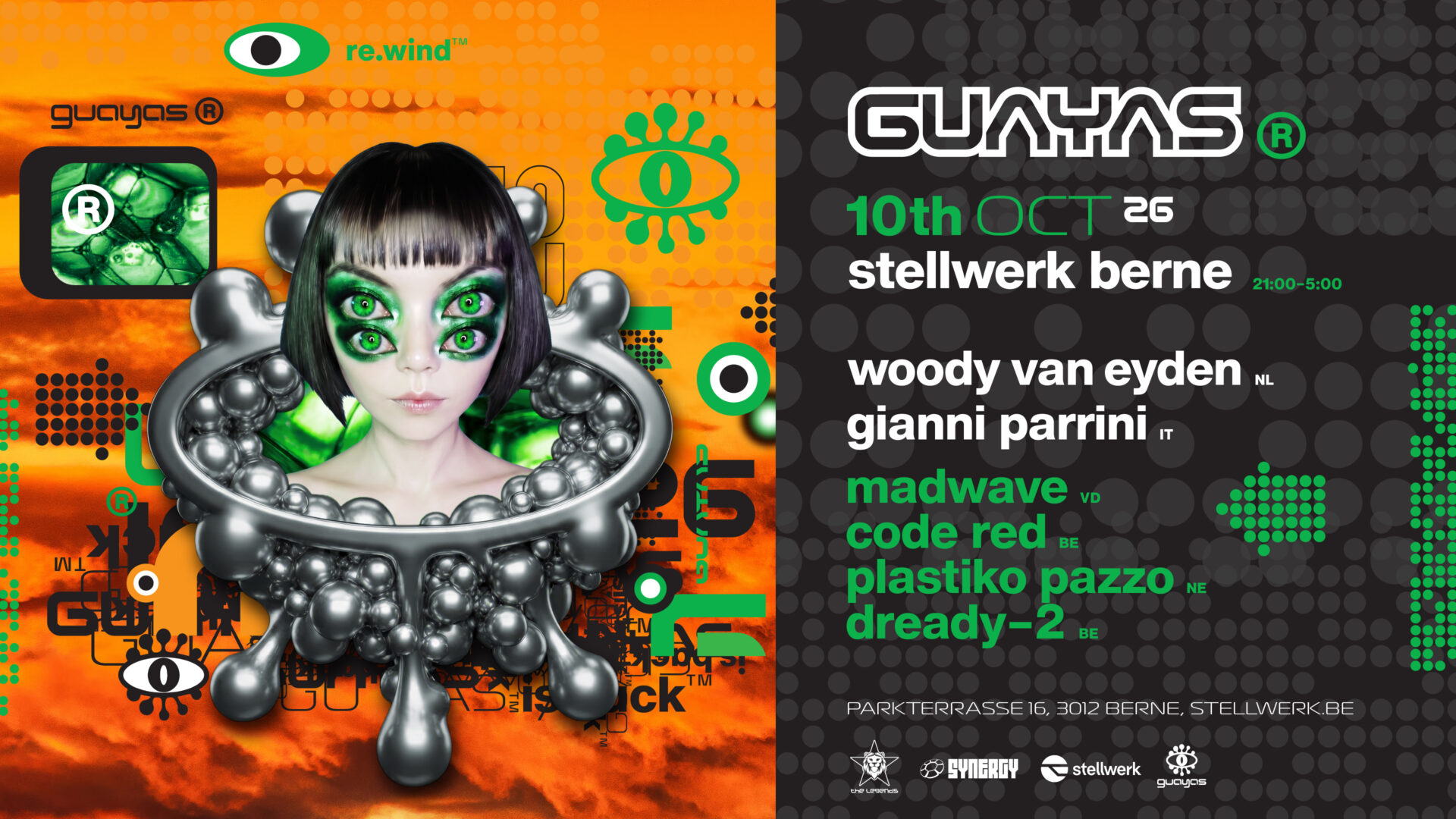 GUAYAS Official Revival, Stellwerk Berne, 10.10.2026